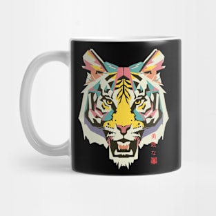 Tiger Geometric Art Mug